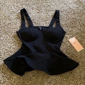 Peplum tank
